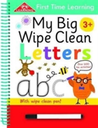 First Time Learning Wipe Clean-Letters