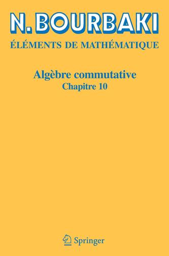 Algebre Commutative