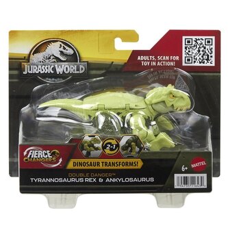 Jurassic World Fierce Changers Dinozaur 2w1 HLP08