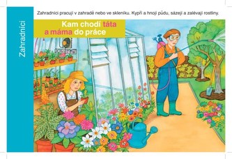 Kam chodí táta a máma do práce - leporelo