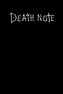 Notebook, D: Death Note Notebook