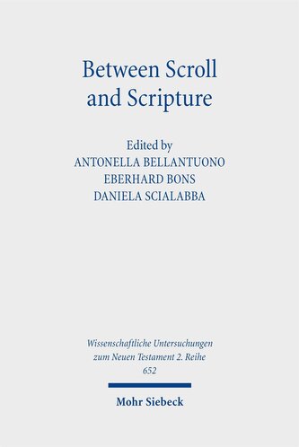 Between Scroll and Scripture