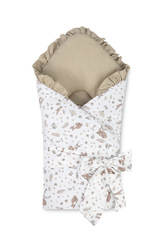Pólya pamut FOREST BEIGE 75x75