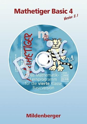Mathetiger Basic 4 Version 2.0. CD-ROM. Bayern