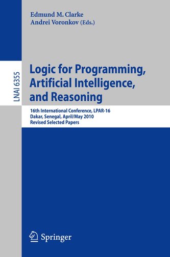 Logic for Programming, Artificial Intelligence, and Reasoning