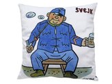Švejk s půllitrem/ Polštář 25x25cm