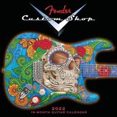 Fender Custom Shop Guitar 2022 Wall Calendar 16-Month