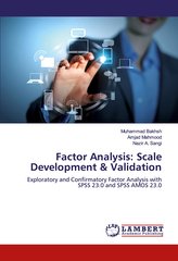 Factor Analysis: Scale Development & Validation