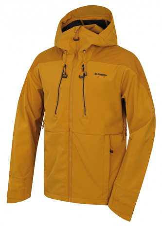 Férfi softshell kabát Sevan M mustársárga - S