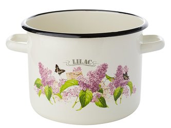 SMALTOVANÝ HRNEC 20CM 4,5L LILAK