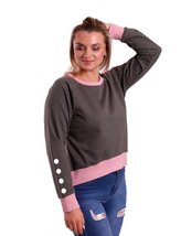 Pulóver Lorein Grey - M