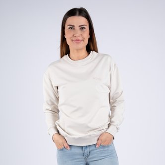 Moniel női pulóver Basic Light Beige M