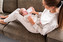 Moniel női pulóver Basic Light Beige M