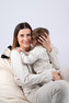 Moniel női pulóver Basic Light Beige M