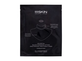 111SKIN Black Diamond Pleťová maska Lifting and Firming Treatment Neck Mask 43 ml pro ženy