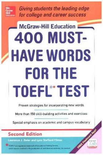 McGraw-Hill Education 400 Must-Have Words for the TOEFL