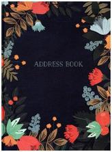 Address Book Modern Floral Large
