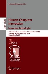 Human-Computer Interaction. Interaction Technologies